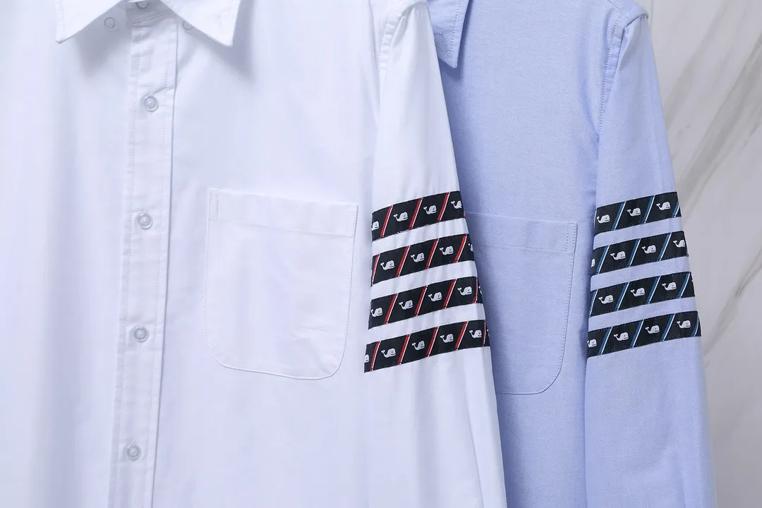 ：513（TBNew Arrival ） THOM BROWNE .TB Classic New Arrival 100% Factory Quality Same Style TB TB + + ：White/Blue Size：0/1/2/3/4